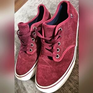 VANS Burgundy/Suede